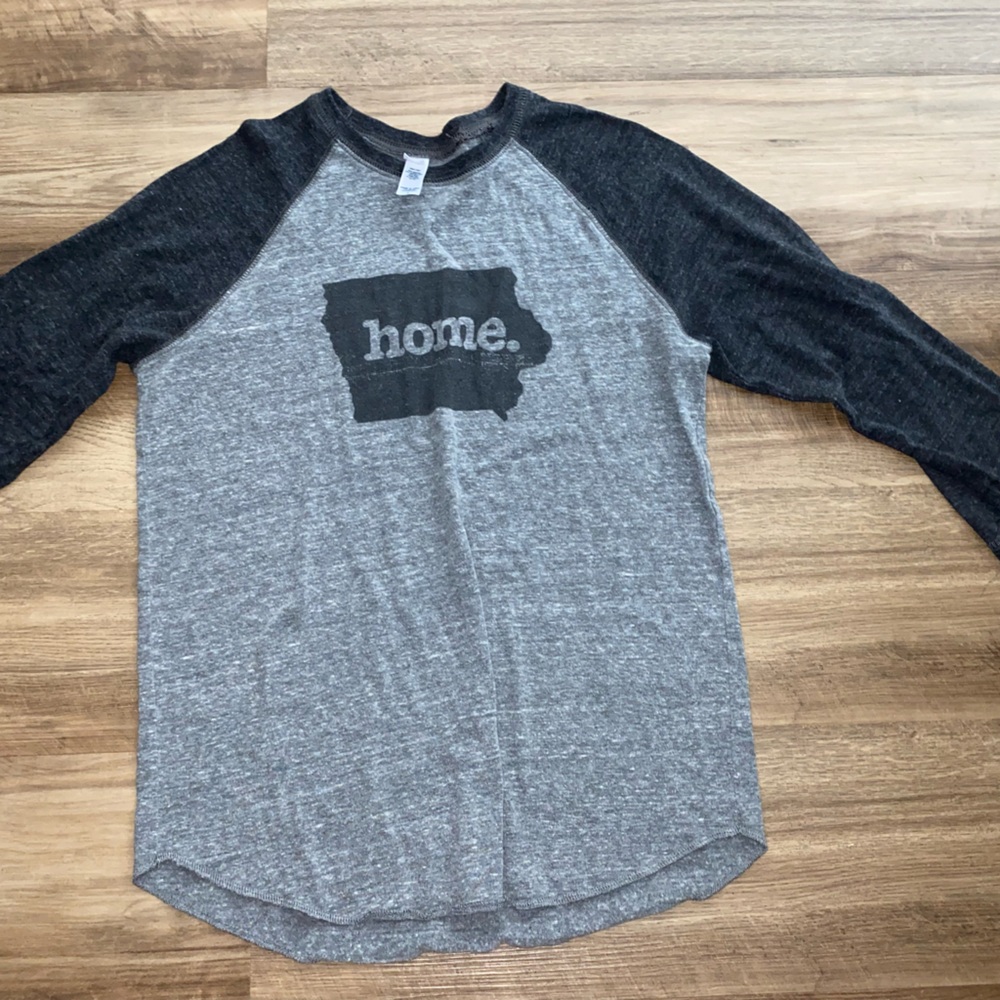 The Home Tee Iowa (Baseball Cut)